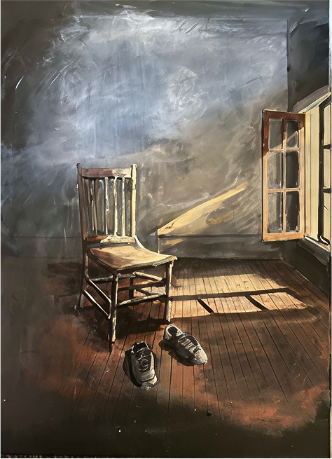 An Empty Chair Acrylic Paint Near Me