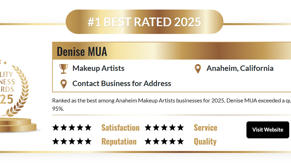 Best Makeup Artist Near Me in Orange County