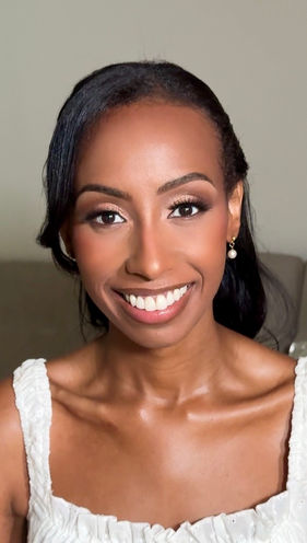 soft glam for bridal trial in orange county
