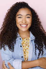 Orange County makeup artist creates soft glam for actor headshots with a flawless, skin-like finish
