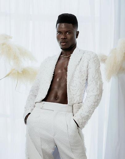 men's grooming for editorial shoot in los angeles, ca