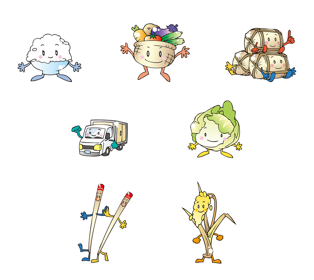 農林水産キャラクター2
