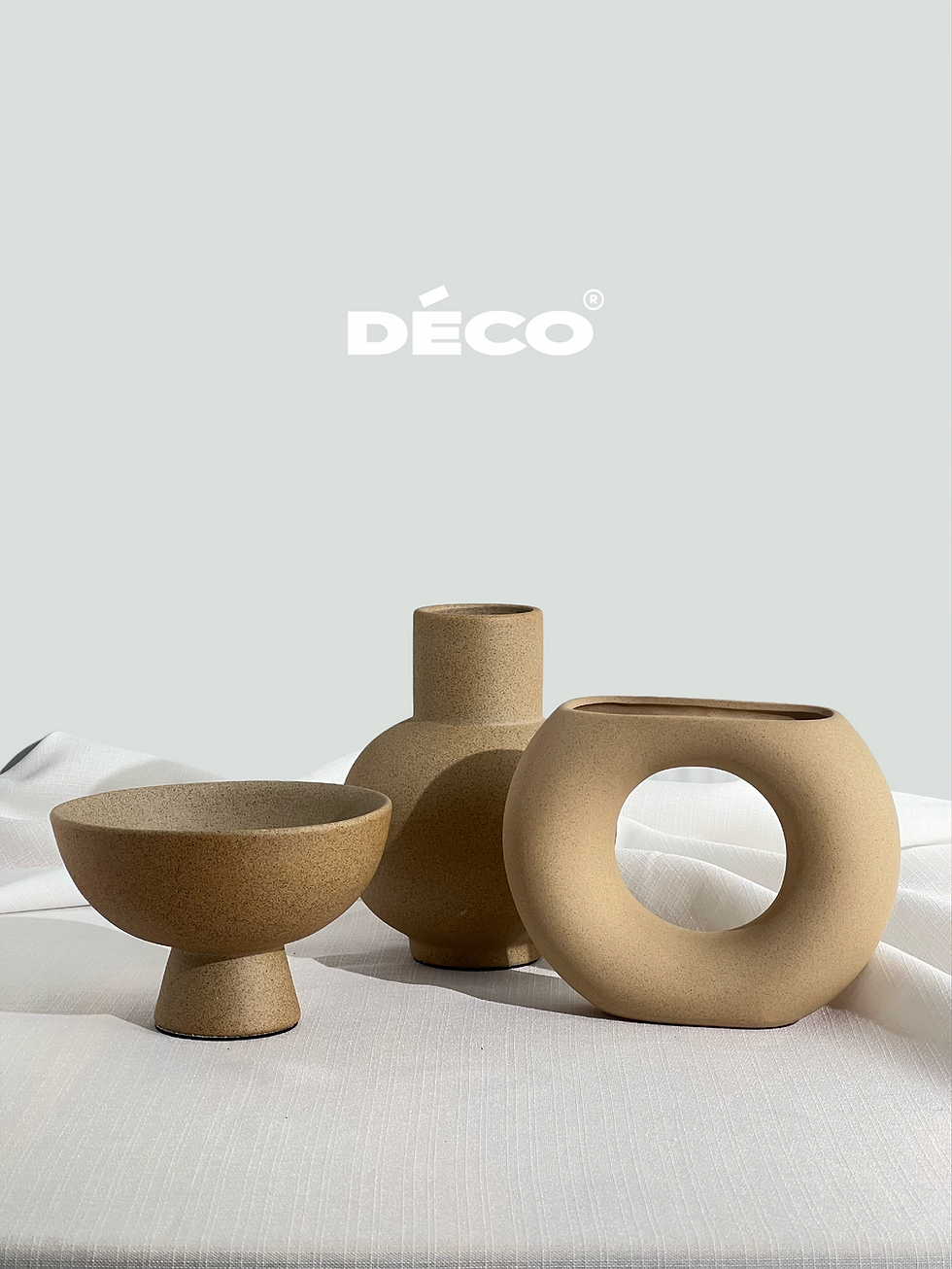 Thumbnail: Stoneware Vase Ornament "B"