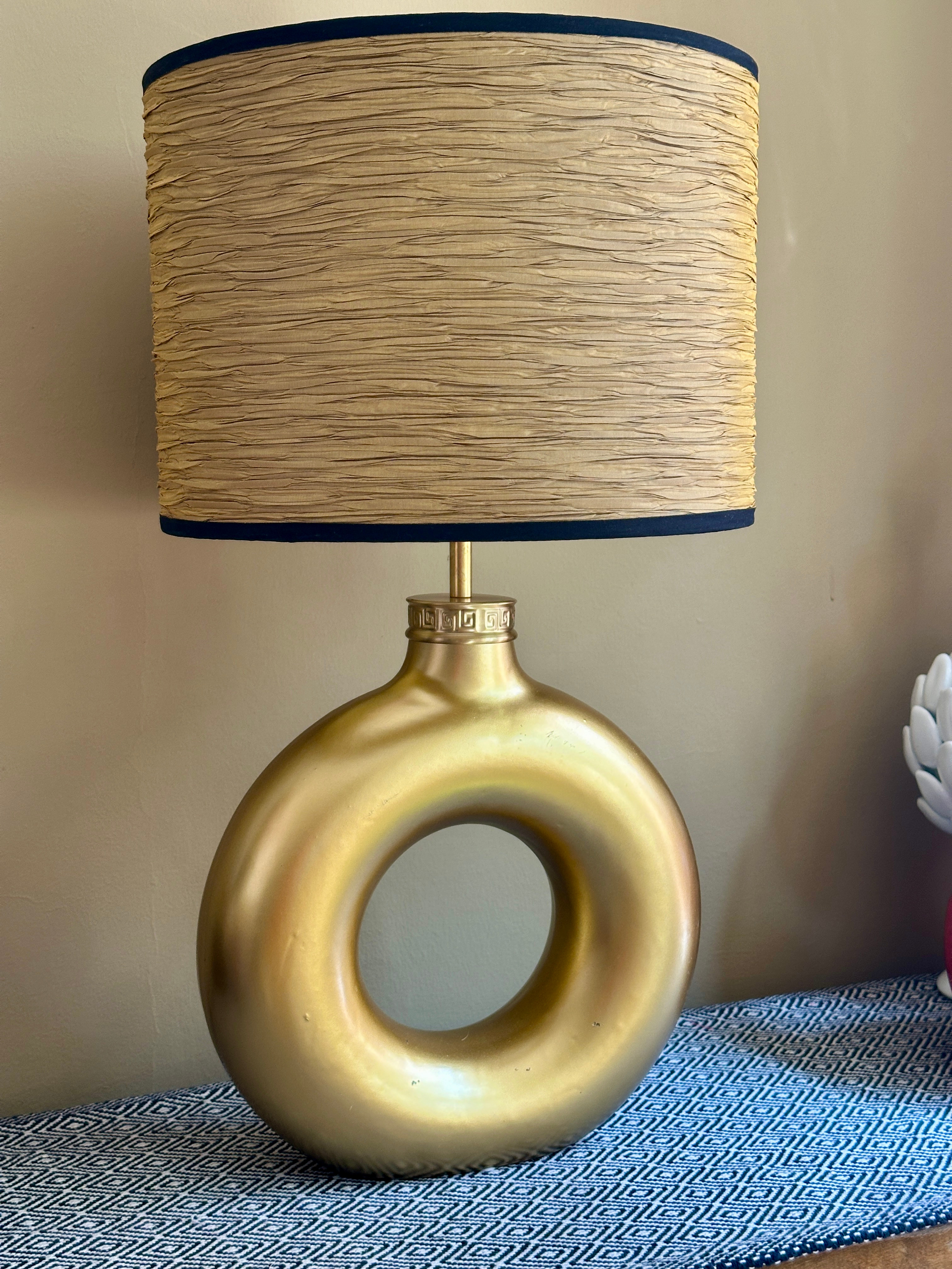 Gold Ring Lamp