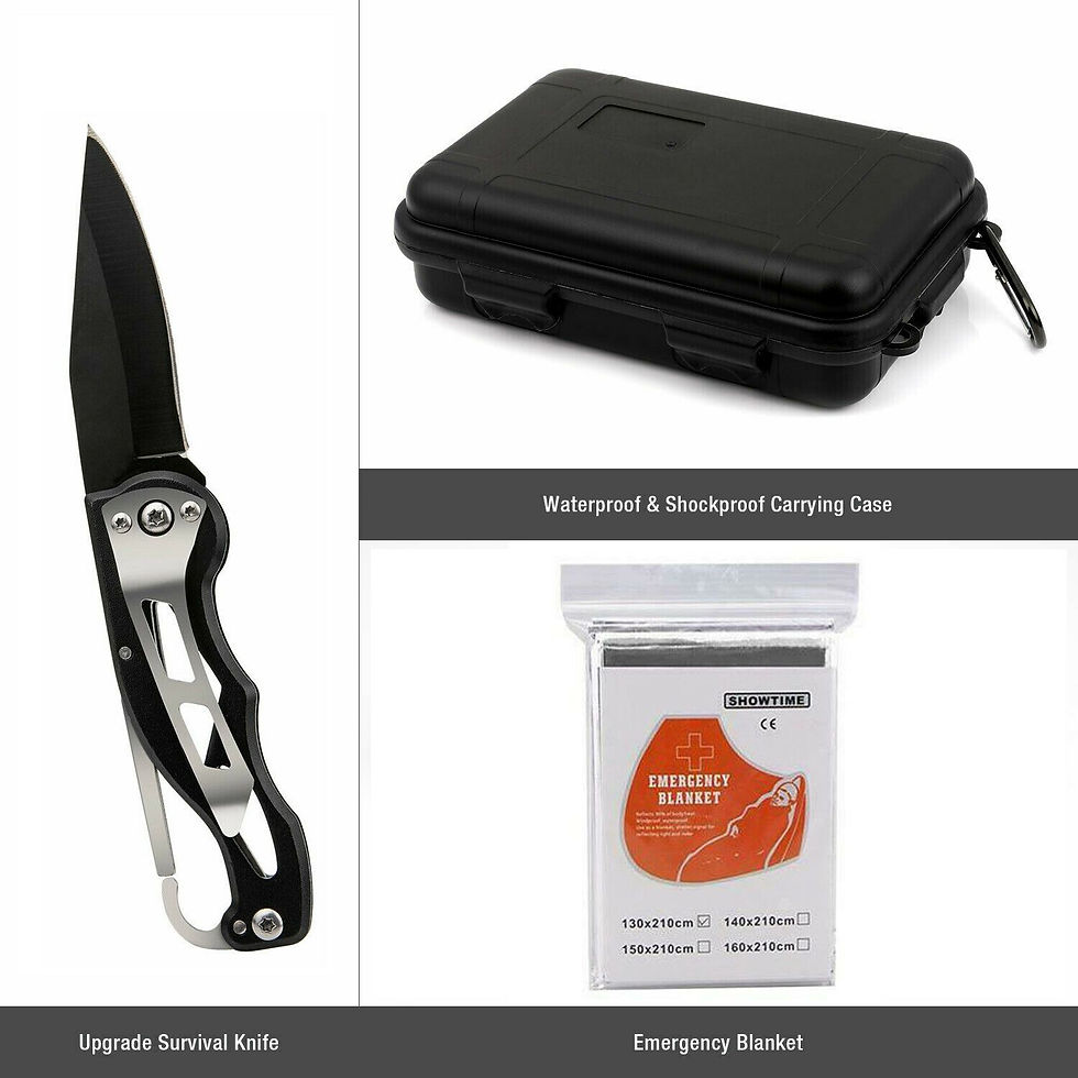 Thumbnail: 14 in 1 Outdoor Emergency Survival And Safety Gear Kit Camping