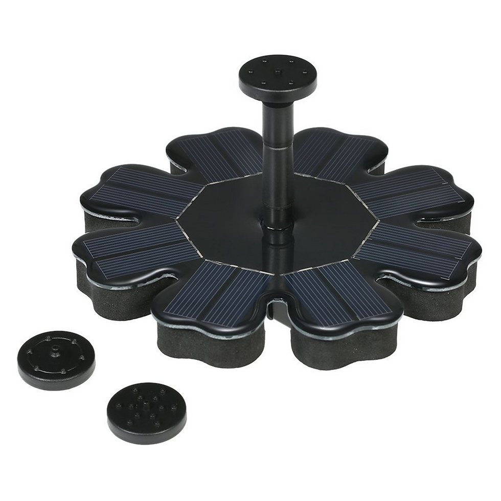 Thumbnail: Solar Power Floating Fountain Garden Pool Pond Watering Kit