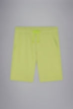 Short de sport vert citron, cordon de serrage, poche, 50 Fili Stretch Cargo Pants.