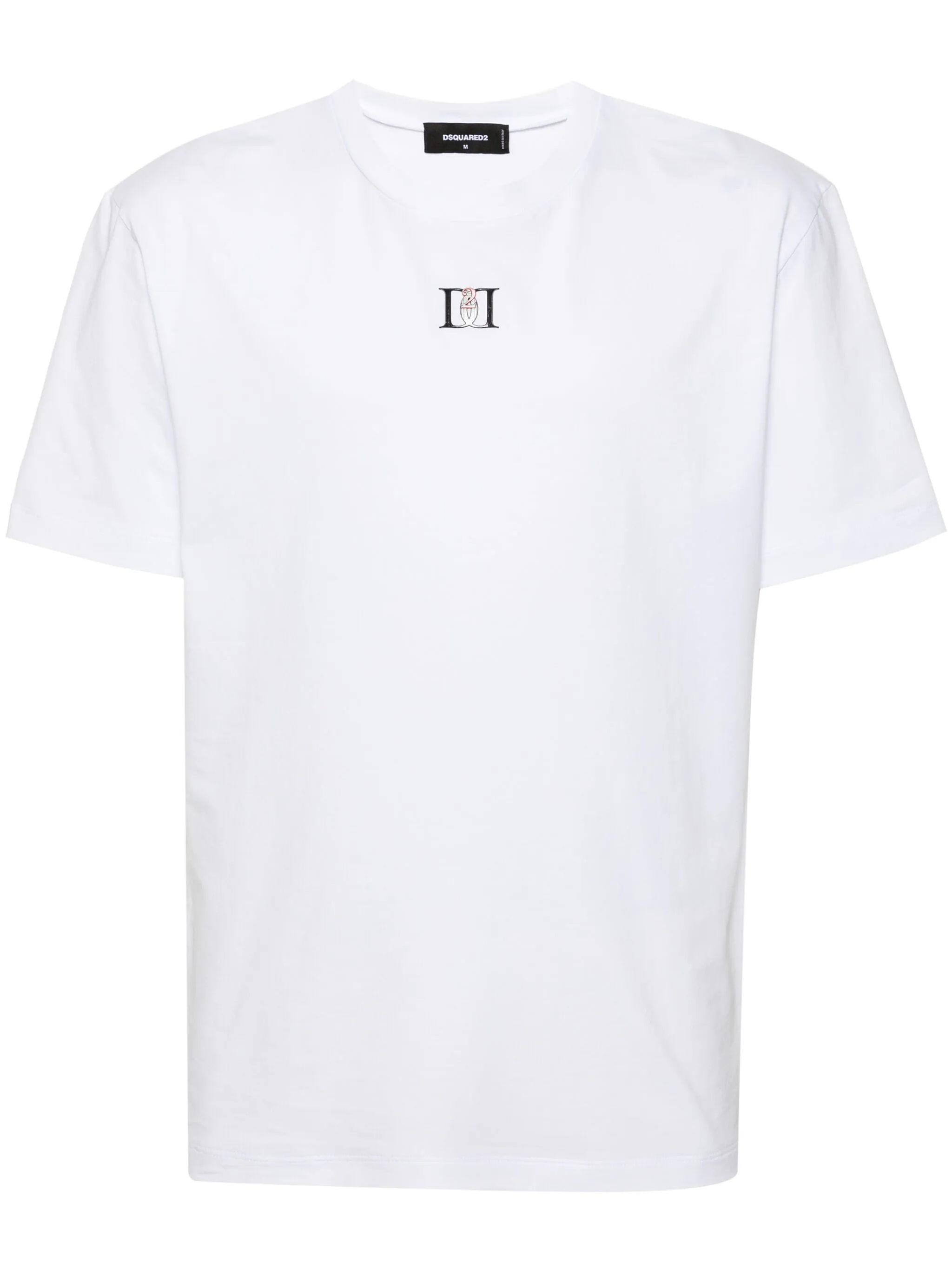 T-shirt blanc Dsquared2 Cool Fit T-Shirt avec logo, Boutique Karsenty, mode homme.