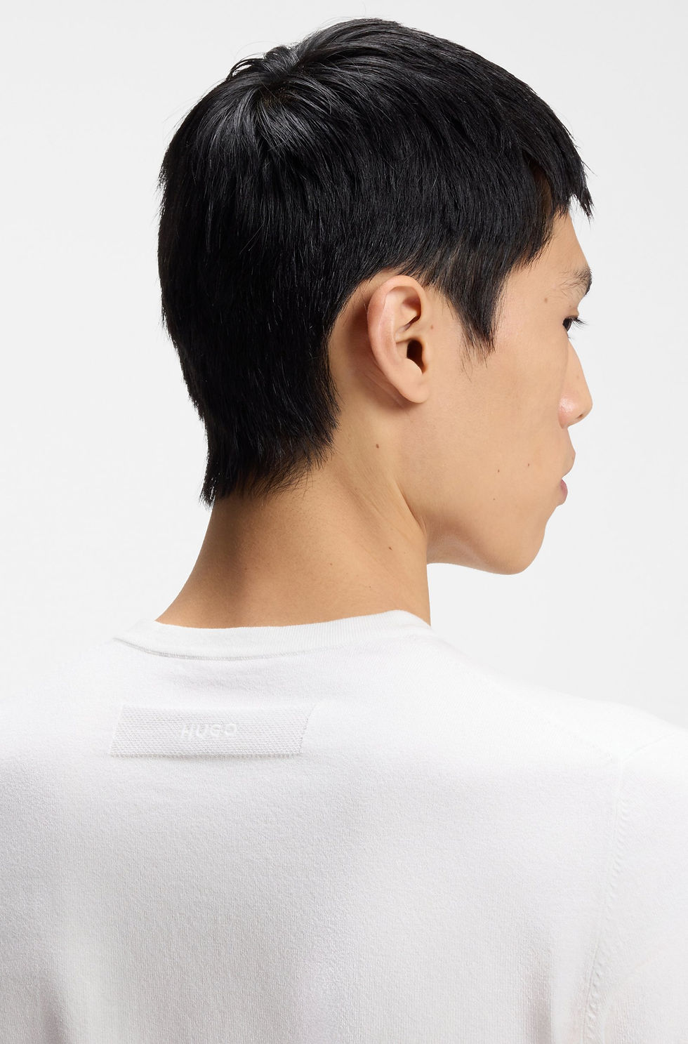 Miniature : Pull en maille Slim à manches courtes