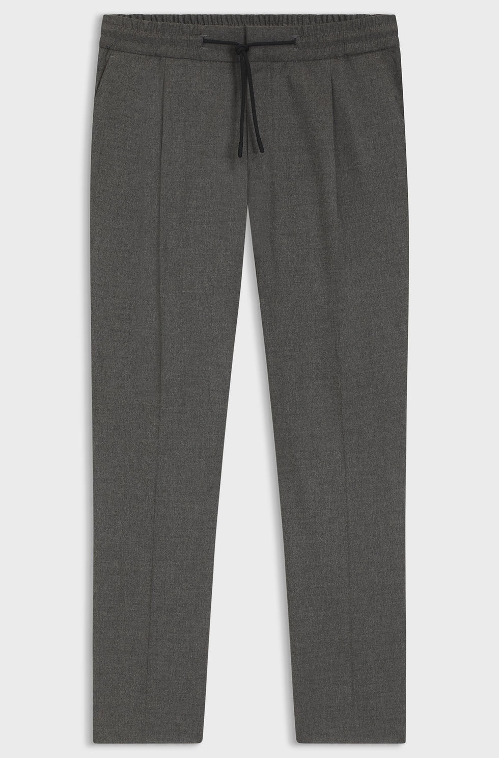 Pantalon gris élégant, un vêtement décontracté et confortable. Boutique Karsenty.