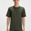 Miniature : Homme portant un t-shirt vert. 1200012 ORGANIC COTTON CORDUROY 800. Boutique Karsenty.