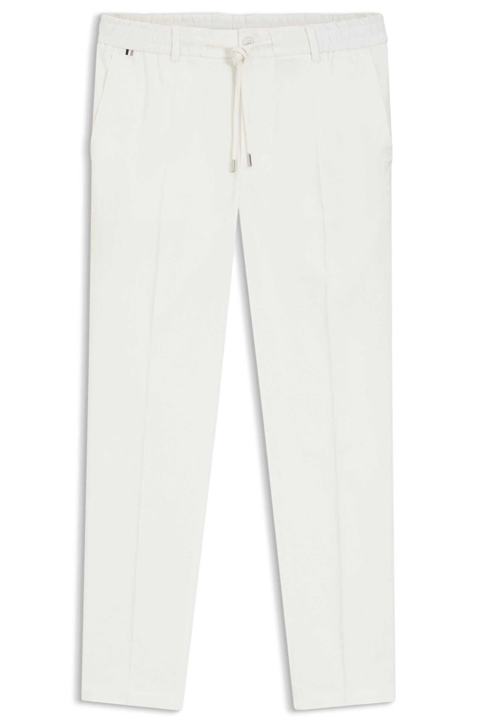 Pantalon Modern Fit en lin mélangé