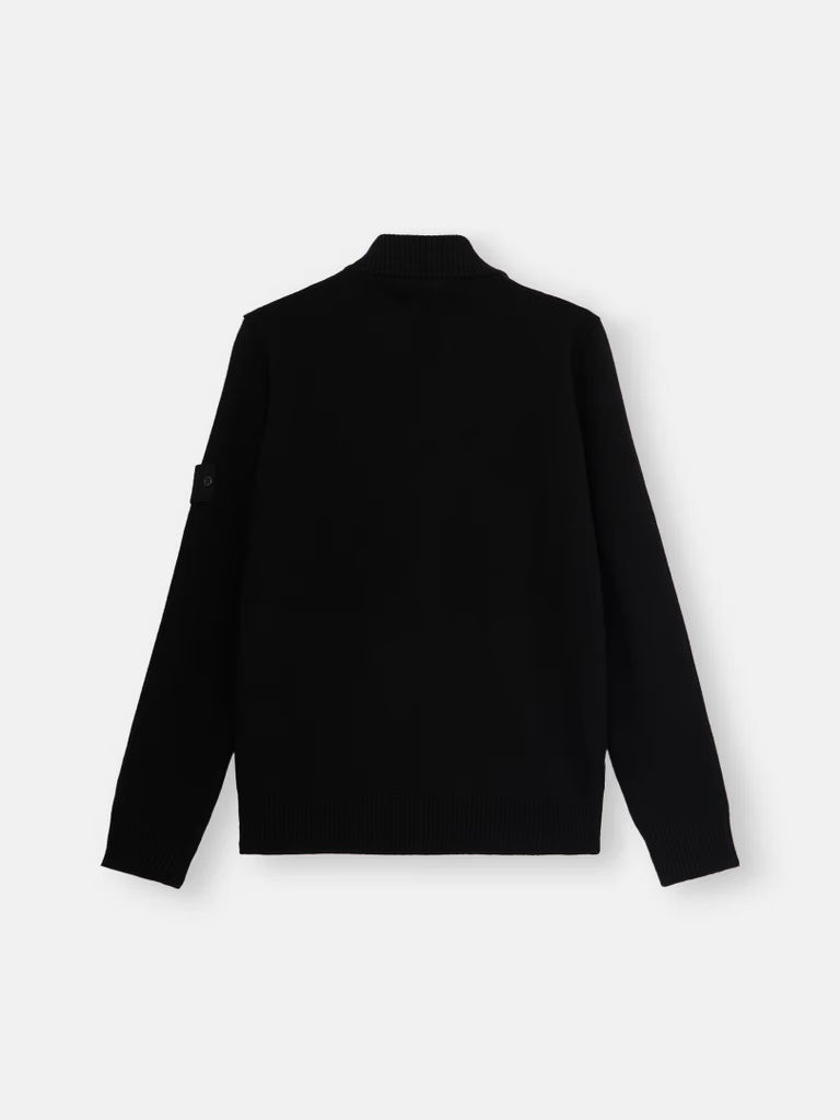 Miniature : Pull noir avec col roulé; Boutique Karsenty élégant, moderne et confortable.