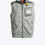 Miniature : Gilet gris 503A1 Gilet en Laine Stretch, fermeture éclair, poche poitrine, Boutique Karsenty
