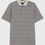 Miniature : Polo shirt with beige color with Boutique Karsenty collar and checked pattern.