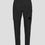 Miniature : Pantalon cargo noir. 50 Fili Stretch Cargo Pants. Vue de face, sur fond clair.