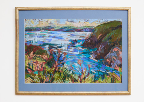 Christopher Riisager Cornish Headland by Amy Schuckburgh | MadeInThePewseyVale