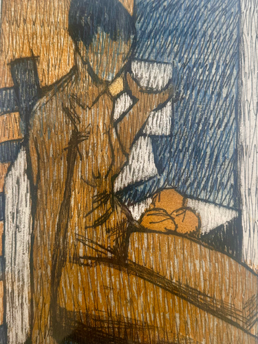 Christopher Riisager Girl with Oranges by Susan Kirkman | MadeInThePewseyVale