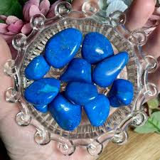 Tumbled Stone Blue howlite