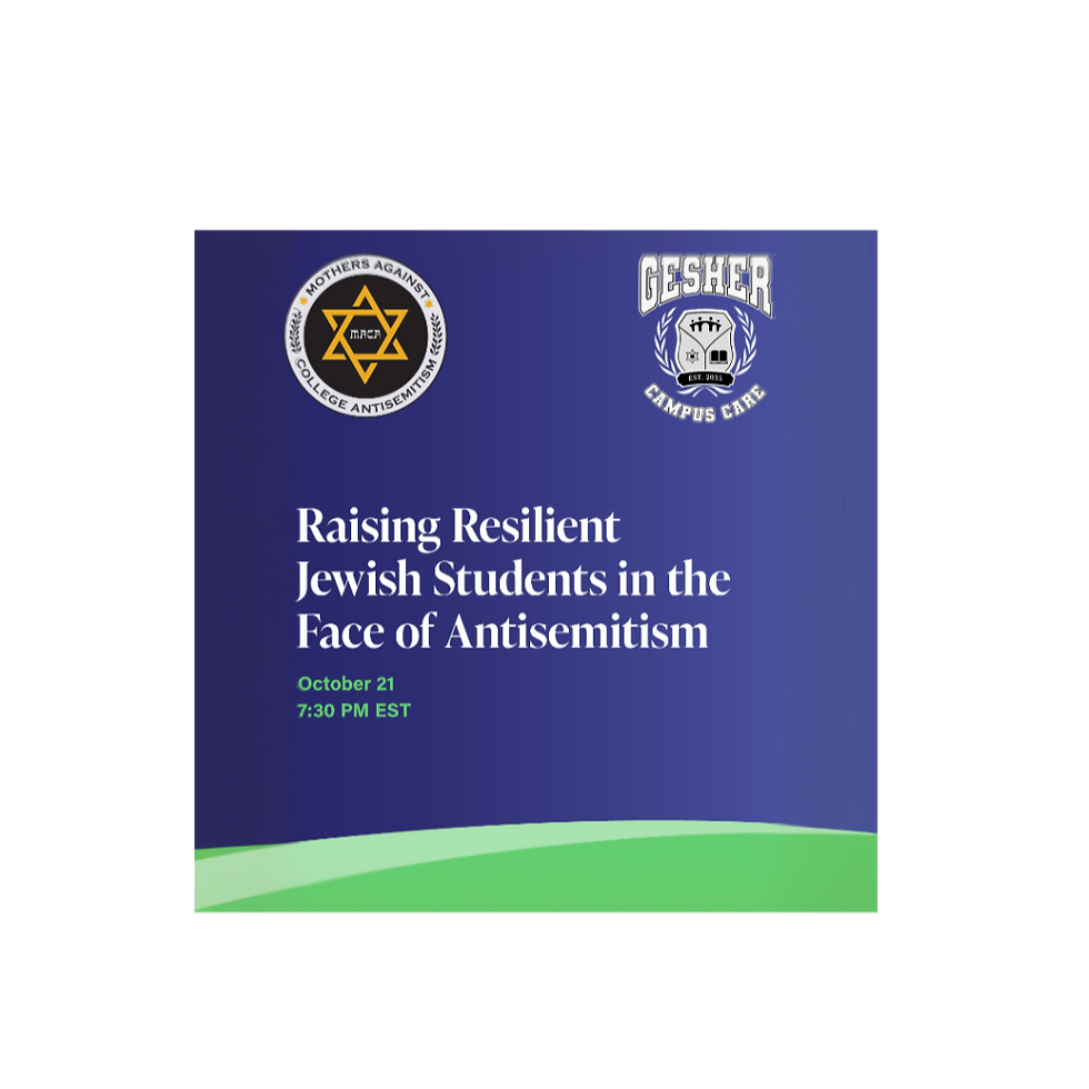 Raising Resilient Jewish Students in the Face of Antisemitism