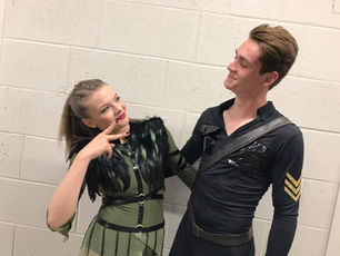 Agathe Andrieux  vincent girardier rock justaucorps
