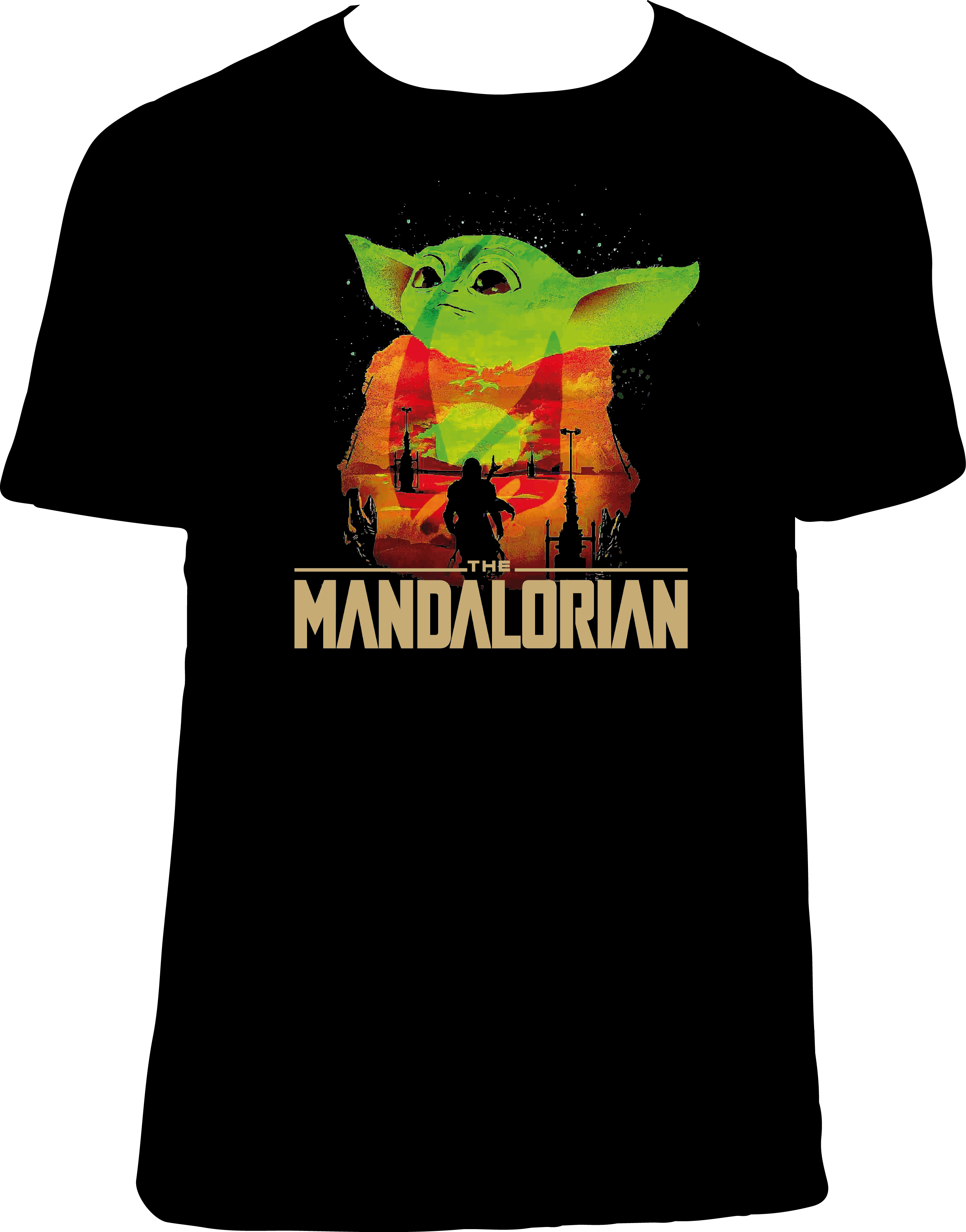CS038 CAMISETA MANDALORIAN BABY YODA 04