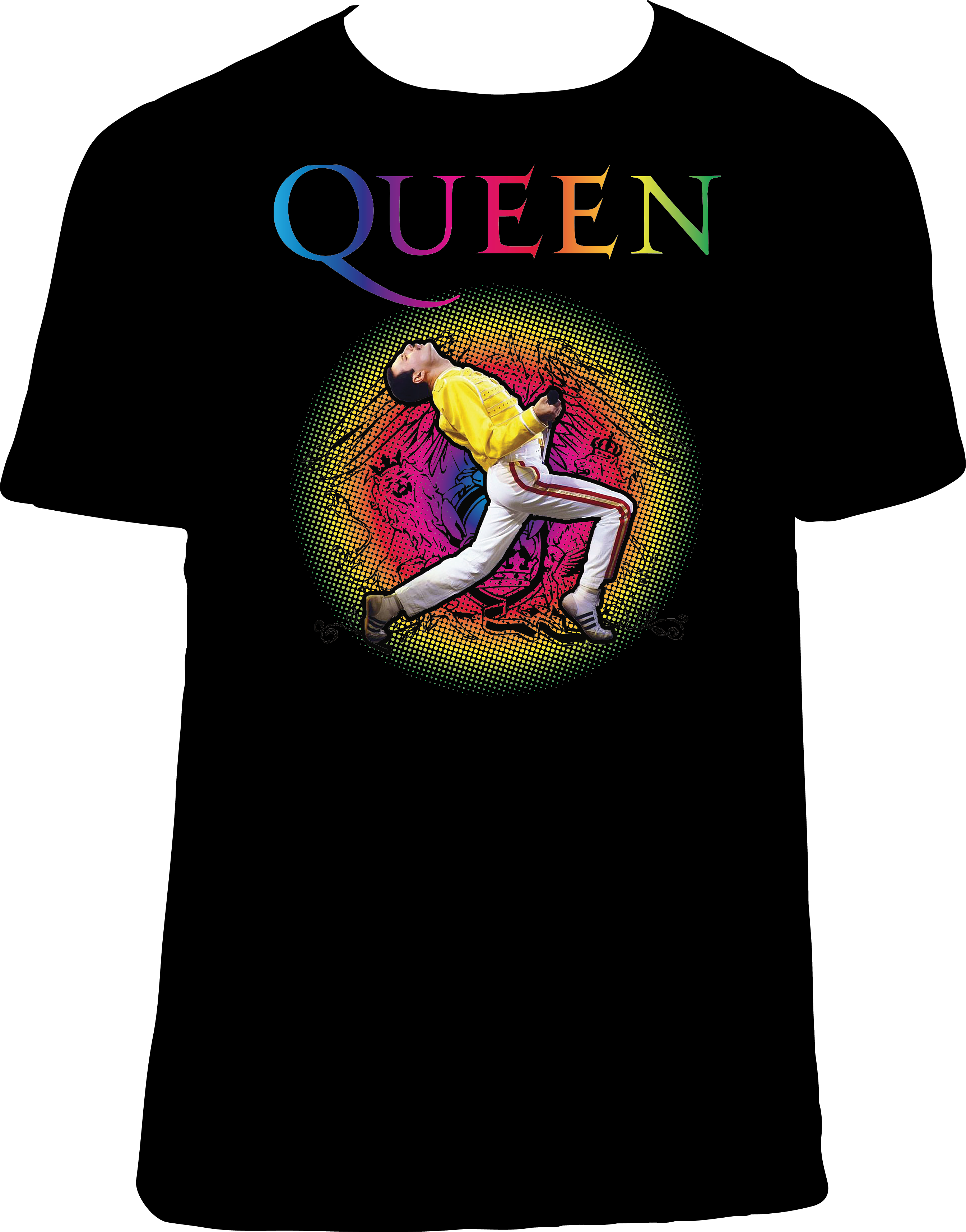 CM497 CAMISETA QUEEN FREDDIE_003