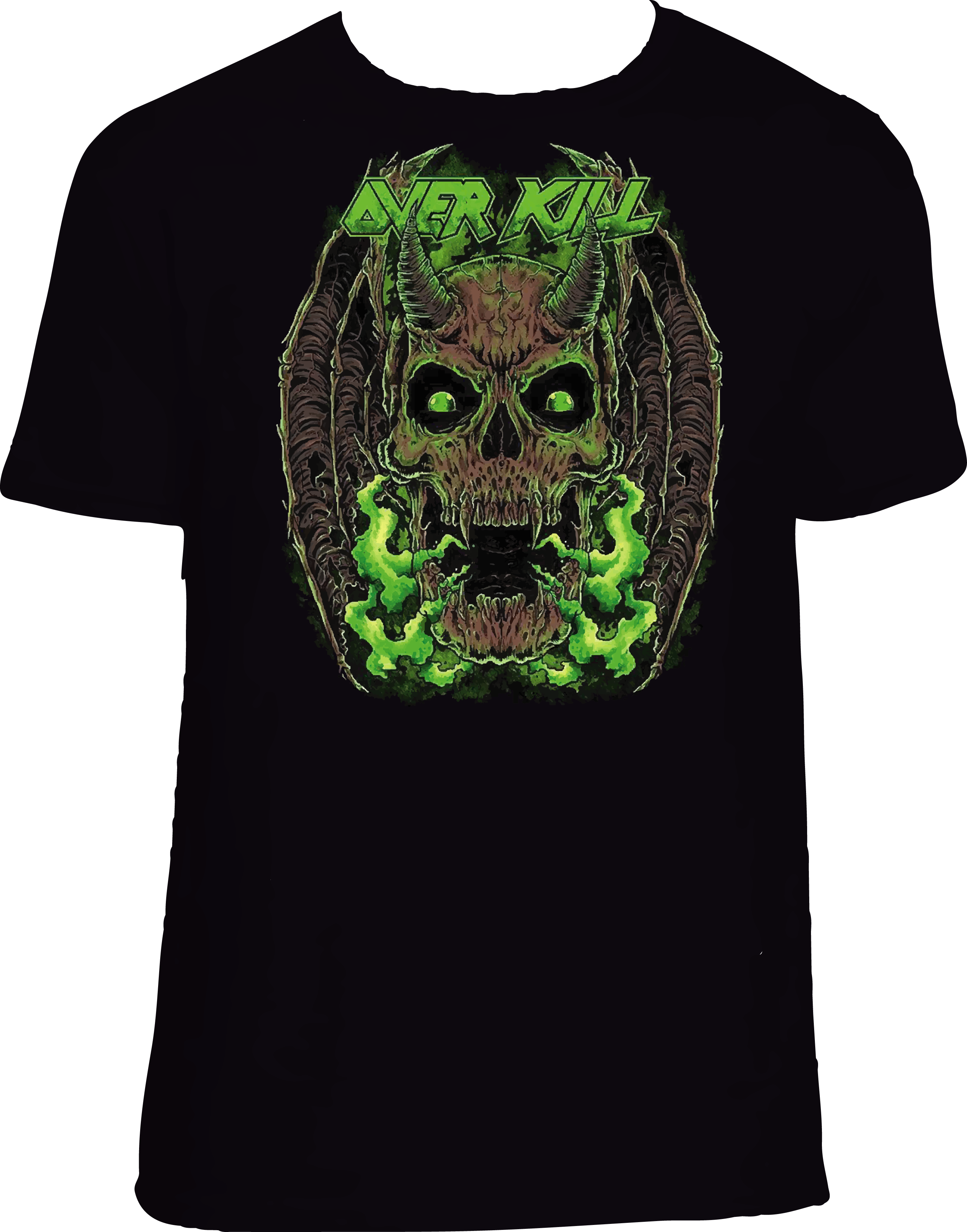 CM138 CAMISETA OVER KILL
