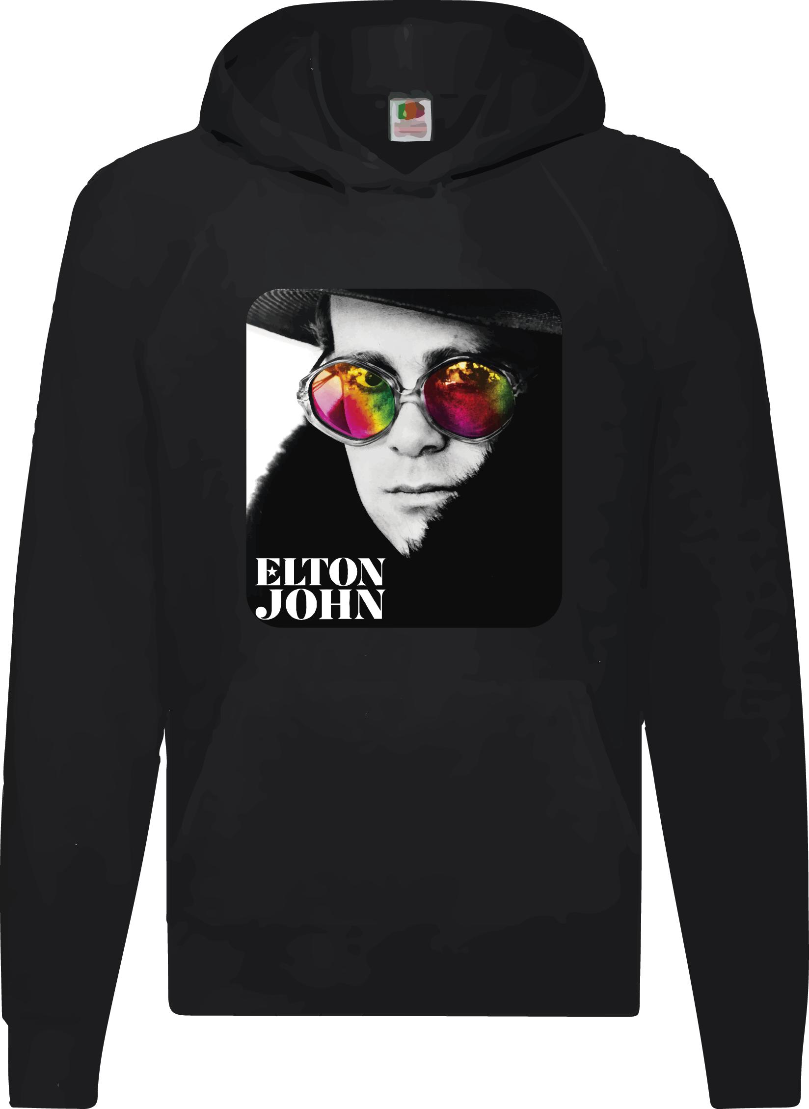SUDADERA ELTON JOHN RETRATO - CMS010