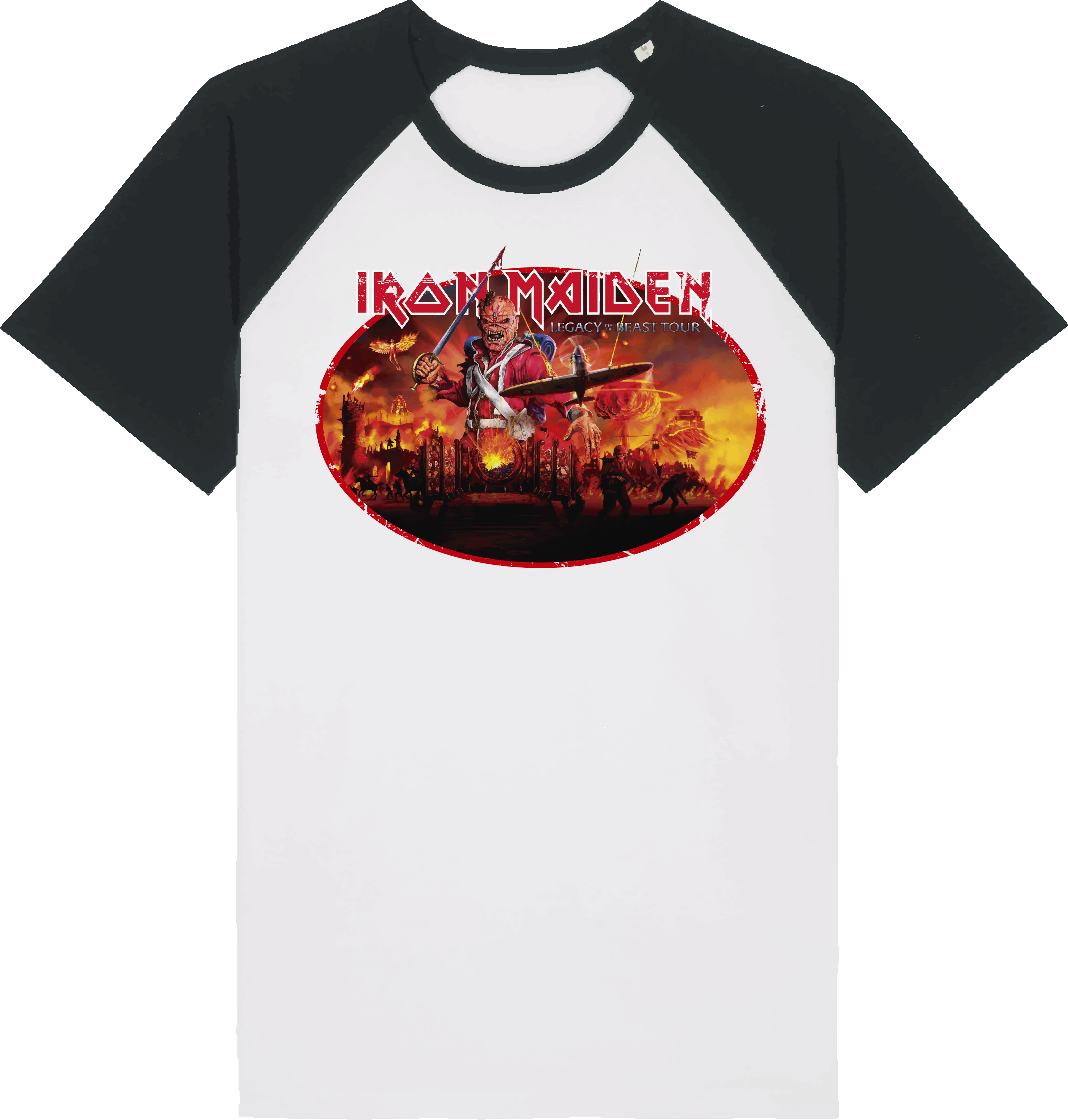 CM026 CAMISETA IRON MAIDEN BARCELONA