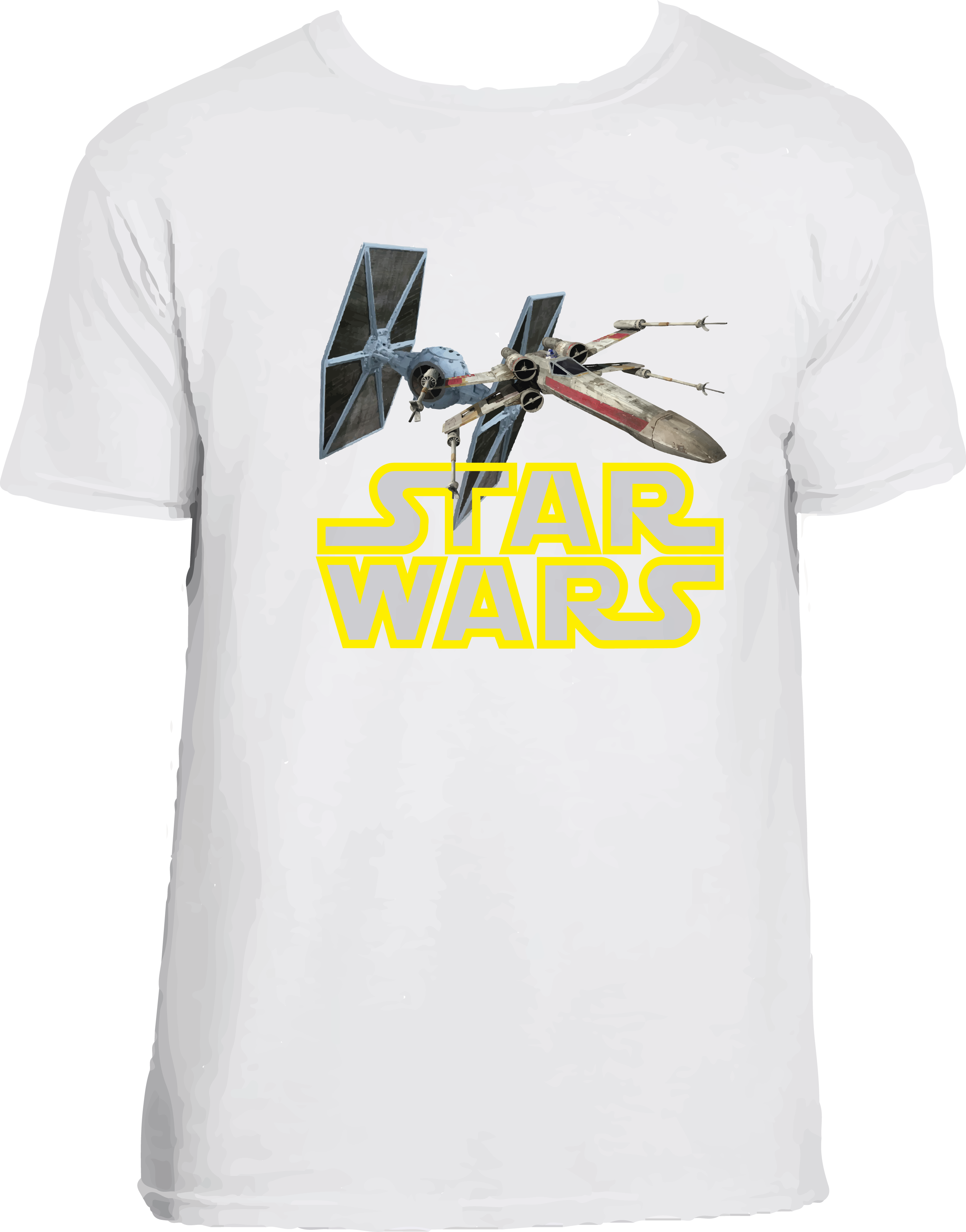 CAMISETA STAR WARS NAVES