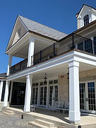 Balcony wrought iron railings