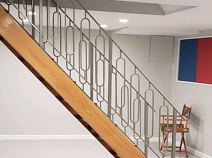 Wrought iron railing