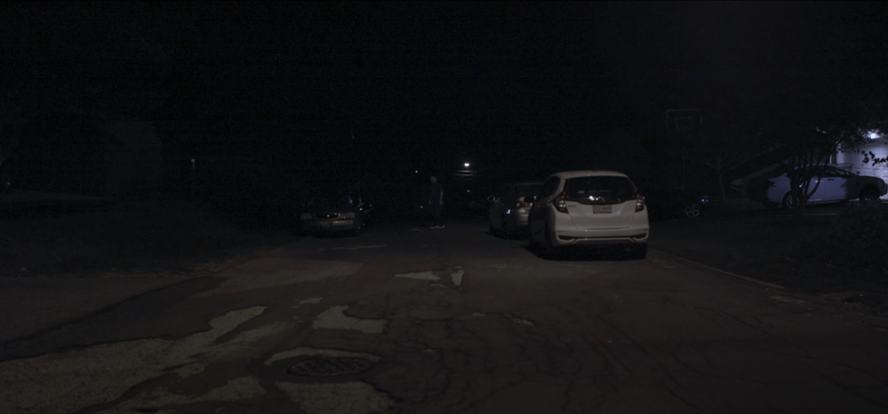 Alone in the street
