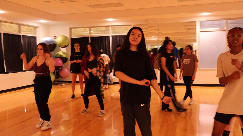 Getting comfortable dancing
