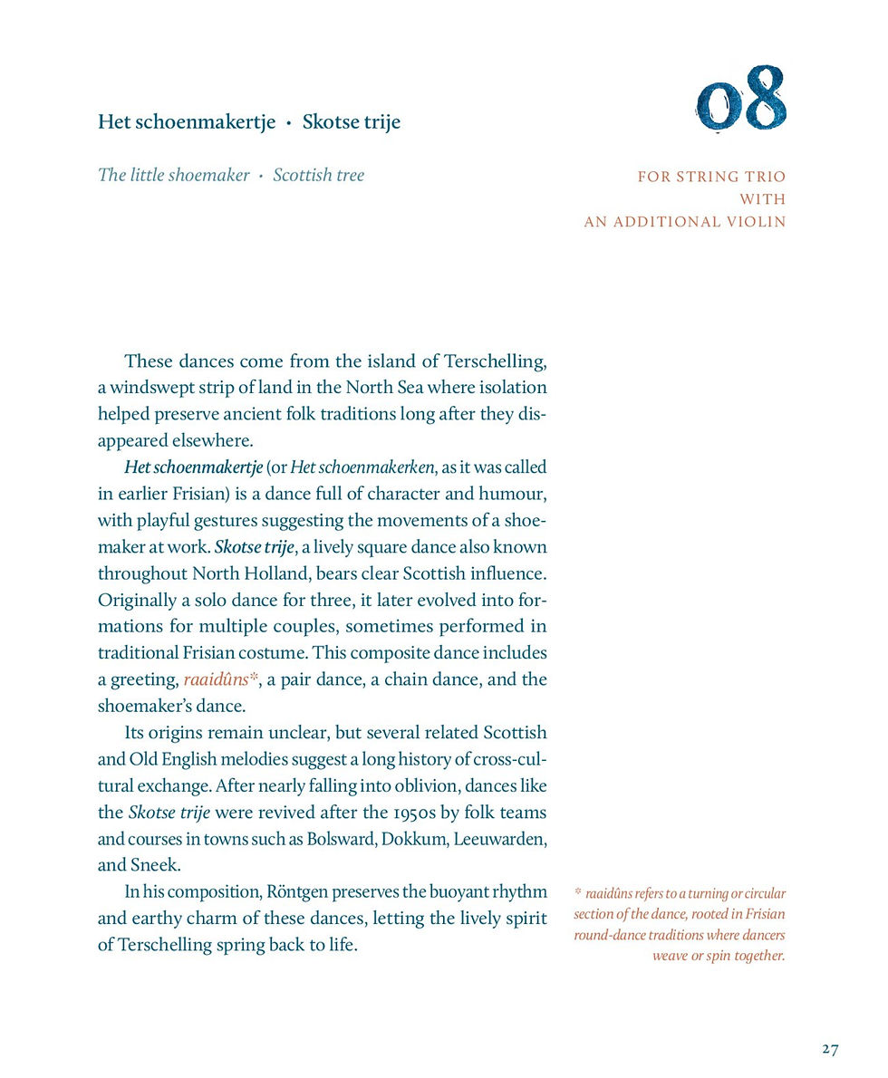 Thumbnail: Scenes of a Folk Life - Agathe Ensemble. Boek (incl. CD)