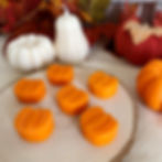 Fondants parfumés citrouilles, collection automne