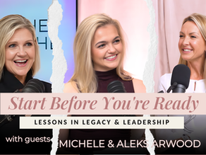 Aleks & Michele Arwood on Courage, Mentorship, and the Season of Becoming