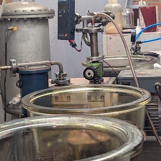 Vakuumbehälter von Acryholz zum stabilisieren