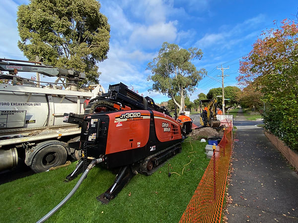 GND Civil Group Ditch Witch 2020 HDD Telecoms Cable Boring Bore Under Road Boring