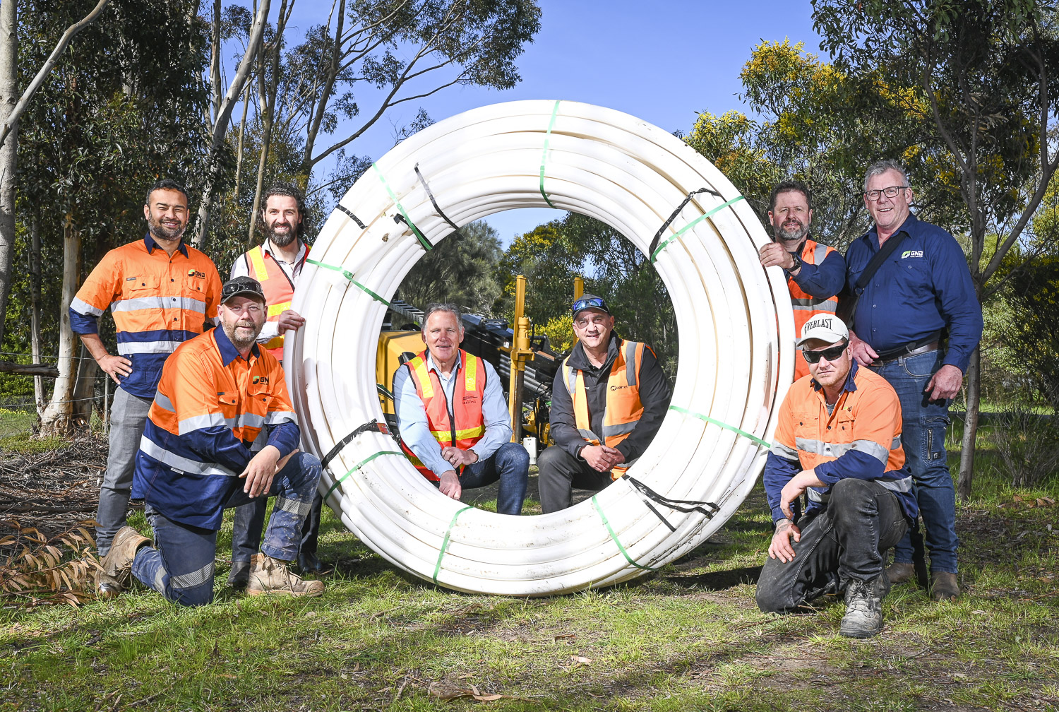 AARNet Optic Fibre Cable Pull