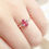 Thumbnail: Rosemary Fancy Color Sapphire Ring