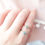Thumbnail: Agate Green Heart Tourmaline Ring
