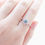 Thumbnail: Pentas Grey-green Fancy Colored Sapphire Ring