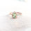 縮圖：Water Drop Green Tourmaline Ring