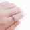 縮圖：Grace Heart Tanzanite Ring (rose gold)