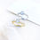 Thumbnail: Bille Sea Blue Fancy Color Sapphire Ring
