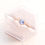 Thumbnail: Sea Blue Fancy Colored Sapphire Ring