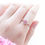 Thumbnail: Pentas Pink Fancy Colored Sapphire Ring