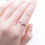 Thumbnail: Bille Cherry Pink Sapphire Ring